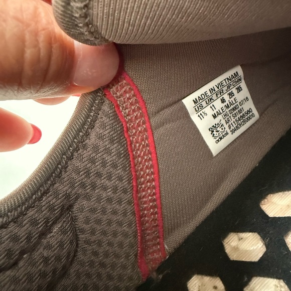 Adidas Men's Brown and Red Sneakers - Picture 7 of 10